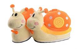 Cartoon Animal Rabbit Shoes Home warm Shoes neutral Soft Plush Home Slippers Rabbit Shoes (Gelb) von Shi xiaoshu