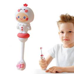 Weiche Zahnbürste für Kleinkinder,Niedliche 3D-Cartoon-Styling-Zahnbürste für Kleinkinder | Kinderzahnbürste ohne Geruch mit weichen Borsten, Kleinkindzahnbürste für Kinder von 1–6 Jahren von Shichangda