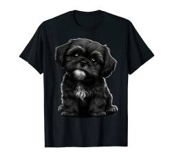 Niedlicher Babyhund Shih Tzu Welpe T-Shirt von Shih Tzu lover apparel for Shih Tzu owner