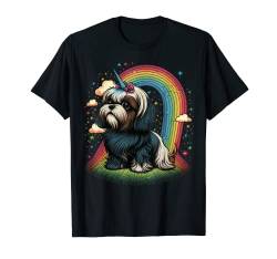 Shih Tzu Einhorn auf Regenbogen Einhorn Shih Tzu T-Shirt von Shih Tzu lover apparel for Shih Tzu owner