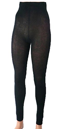 Shimasocks Damen Feinleggings Öko Baumwolle, Farben alle:schwarz, Größe:60/62 von Shimasocks