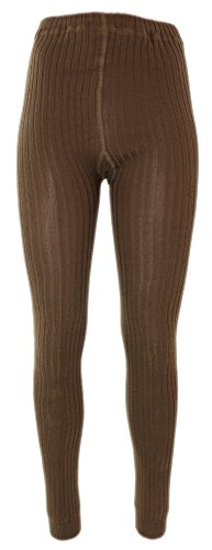 Shimasocks Damen Leggings Legging 3:1 Rippe, Farben alle:mittelbraun, Größe:36/38 von Shimasocks