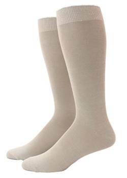 Shimasocks Herren Kniestrümpfe antibakteriell Sanitized 1 Paar, Farben alle:creme, Größe:43/46 von Shimasocks