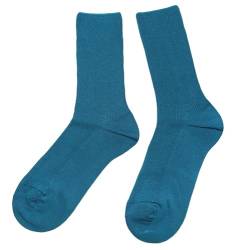 Shimasocks Herren Socken 100% Organic Cotton wohl und hautsympatisch (DE/NL/SE/PL, Numerisch, 43, 44, Regular, Regular, Petrol) von Shimasocks