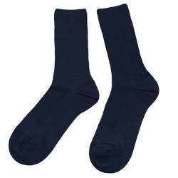 Shimasocks Herren Socken 100% Organic Cotton wohl und hautsympatisch (DE/NL/SE/PL, Numerisch, 47, 48, Regular, Regular, Dunkelmarine) von Shimasocks