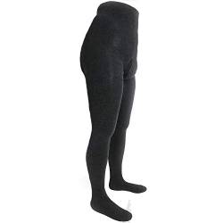 Shimasocks Herren Strumpfhose mit Eingriff - Baumwolle für Männer - auch Übergrößen (DE/NL/SE/PL, Numerisch, 50, 52, Regular, Regular, Anthrazit) von Shimasocks