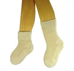 Shimasocks Kinder Socken 100% Schurwolle, Farben alle:natur, Größe:23/26 bzw. 98/104 von Shimasocks