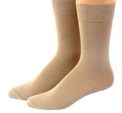 Shimasocks Qualitäts Herren Business Ausstatter Socken gasiert/mercerisiert - viele Farben, Farben alle:beige, Größe:43/46 von Shimasocks