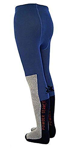 Shimasocks Ski Sport Funktionsstrumpfhose Kinder Gr. 86/92-152/164 für Sport und Freizeit, Farben alle:stahl/graumeliert, Größe:98/104 von Shimasocks