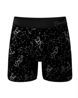 Ball Hängematte Herren Beutel Unterwäsche | Boxershorts mit Eingriff | Anti-Scheuern, Feuchtigkeitstransport, Wölbung Enhancer, Skrotalunterstützung, Big Bang, Large von Shinesty