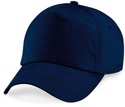 ShirtInStyle Basecap Cap 5 Panel Cap Verschluss Klettverschluss Größe Unisex, Farbe blau von ShirtInStyle