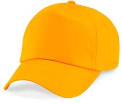 ShirtInStyle Basecap Cap 5 Panel Cap Verschluss Klettverschluss Größe Unisex, Farbe gelb von ShirtInStyle