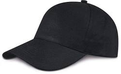 ShirtInStyle Basecap Cap 5 Panel Cap Verschluss Klettverschluss Größe Unisex, Farbe schwarz von ShirtInStyle