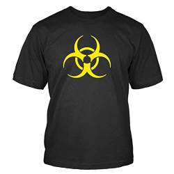 Shirtblaster Biohazard T-Shirt Hardstyle Techno Hardcore Größe M von Shirtblaster