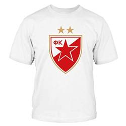 Shirtblaster FK Roter Stern Belgrad T-Shirt Größe 2XL von Shirtblaster