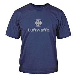 Shirtblaster Luftwaffe T-Shirt Bundeswehr Luftstreitkräfte Pilot Größe 5XL von Shirtblaster