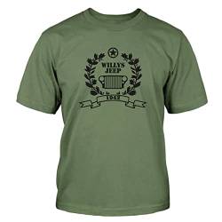 Shirtblaster Willys Jeep T-Shirt Military Army Größe XL von Shirtblaster