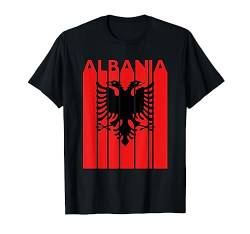 Albanische Flagge Shirt Albanien Geschenk Vintage Albanien T-Shirt von Shirtbooth: Vintage Flag Shirts