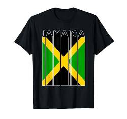 Jamaikanische Flagge Shirt Jamaika Geschenk Vintage Jamaika T-Shirt von Shirtbooth: Vintage Flag Shirts