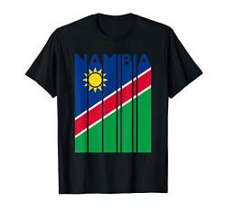 Namibische Flagge Shirt Namibia Geschenk Vintage Namibia T-Shirt von Shirtbooth: Vintage Flag Shirts