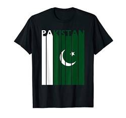 Pakistanische Flagge Shirt Retro Geschenk Vintage Pakistan T-Shirt von Shirtbooth: Vintage Flag Shirts