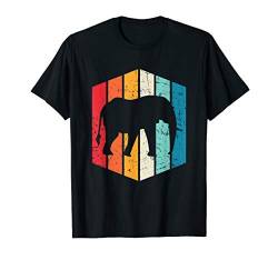 Elefant Shirt Vintage Elefant Liebhaber Geschenk Elefant T-Shirt von Shirtbooth: Vintage Shirts