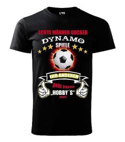 Dresden Fussball Stadt T-Shirt (L) Schwarz von Shirtbude