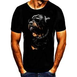 Hund Dog Rottweiler Dogge Spruch Fun Tshirt (3XL) von Shirtbude