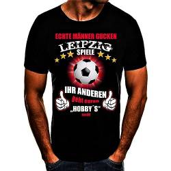 Leipzig Fussball Stadt T-Shirt (L) von Shirtbude