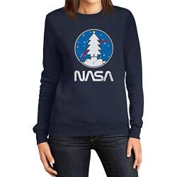 Xmas NASA Space Weihnachtspullover Frauen Sweatshirt XX-Large Marineblau von Shirtgeil