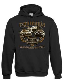 American Pickup Truck RAMs V8 Muscle car kompatibel mit Dodge Hoodie (4XL, rammania Hoodie) von Shirtmatic