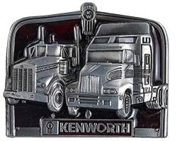 Shirtmatic Truck LKW Van SUV Buckle Cowboy Trucker 3D Gürtelschnallen (Kenworth) von Shirtmatic