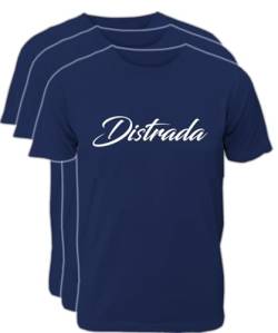 3er Pack Distrada Männer T-Shirt Kurzarm - Shirt mit stylischem Print von Shirtoo