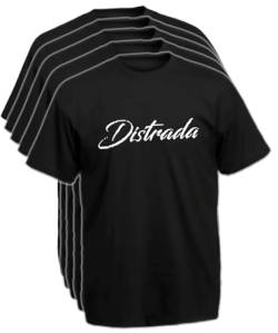 5er Pack Distrada Männer T-Shirt Kurzarm - Shirt mit stylischem Print von Shirtoo