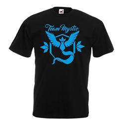 Go Team Mystic T-Shirt für Team Blue (Weisheit), XL von Shirtoo