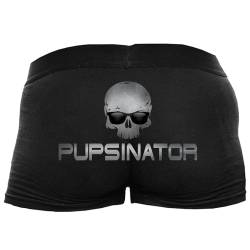 Shirtoo Lustige Herren-Boxershorts mit Spruch Pupsinator Männer zum Geburtstag, Valentinstag, zu Weihnachten oder Nikolaus von Shirtoo