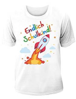 T-Shirt Einschulung/Schulanfang: Endlich Schulkind von Shirtoo
