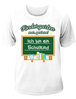 T-Shirt Einschulung/Schulanfang: Kindergarten Das Wars - Möge die Schule mit Dir Sein von Shirtoo