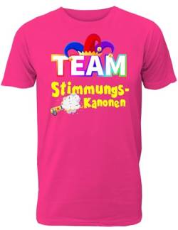 Team Karneval Gruppenshirts - Lustige Fasching T-Shirts für Männer, Vereine & Freunde mit Motiv Karneval Team Stimmungskanonen von Shirtoo