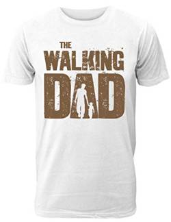 The Walking Dad - T-Shirt und lustiges Geschenk für Coole und stolze Väter von Shirtoo