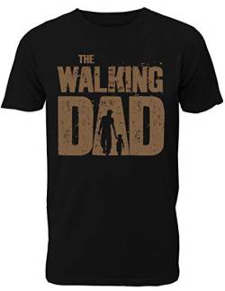 The Walking Dad - T-Shirt und lustiges Geschenk für Coole und stolze Väter von Shirtoo