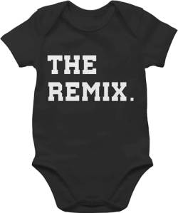 Baby Body Junge Mädchen - Partner-Look Familie - The Original The Remix Kind - 6/12 Monate - Schwarz - strampler neugeborene partnerlook bodys kleidung sachen babysachen kurzarm sommer kurzarmbody von Shirtracer