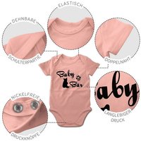 Shirtracer Shirtbody Baby Bär Lettering Strampler Baby Mädchen & Junge von Shirtracer