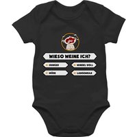 Shirtracer Shirtbody Baby - Wieso weine ich Strampler Baby Mädchen & Junge von Shirtracer