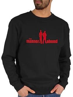 Shirtracer Sweater Pullover Sweatshirt Herren Damen - JGA Junggesellenabschied Männer - Männerabend - XL - Schwarz - junggesellen jungesellenenabschied junggessellenabschied jungegesellenabschied von Shirtracer