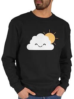 Shirtracer Sweater Pullover Sweatshirt Herren Damen - & Fasching - Wolke Karneval Kostüm - XS - Schwarz - Faschings Wolken Karnevals fassenacht Fastnacht köstüme Fasching, Fasching- Carnevale Jeck von Shirtracer