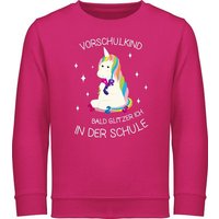 Shirtracer Sweatshirt Vorschul-Kind Einhorn Einschulung Mädchen von Shirtracer