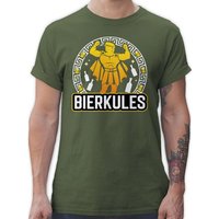 Shirtracer T-Shirt Bierkules - weiss Party & Alkohol Herren von Shirtracer