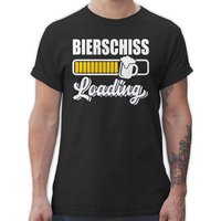 Shirtracer T-Shirt Bierschiss loading Party & Alkohol Herren von Shirtracer