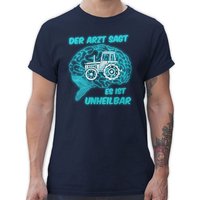 Shirtracer T-Shirt Der Arzt sagt es is unheilbar Traktor Traktor von Shirtracer